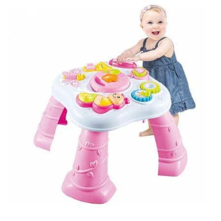 Multi-Function Baby Learning Table - Pink_0