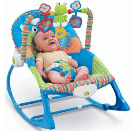 Fold Up Baby Rocker / Bouncer - Blue_0